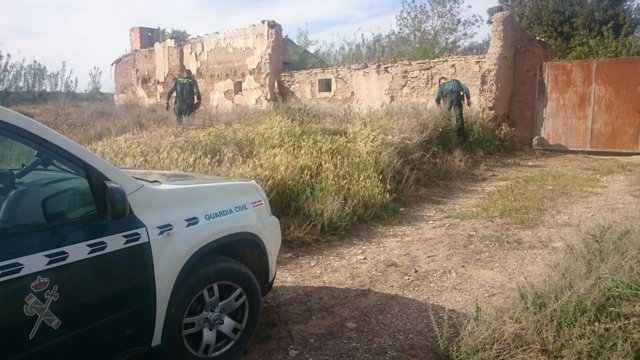 La Guardia Civil busca al hombre desaparecido esta semana en Garrapinillos.