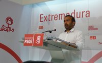 Morales exige a los partidos extremeños que "acompañen" al PSOE en la mejora de las cuentas a través de enmiendas