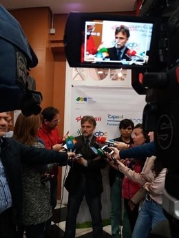 El consejero de Medio Ambiente, José Fiscal.