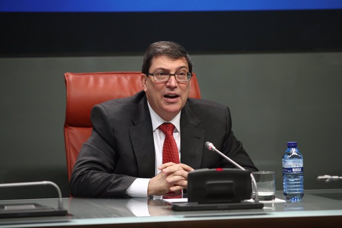 El ministro de Relaciones Exteriores de Cuba, Bruno Eduardo Rodríguez Parrilla