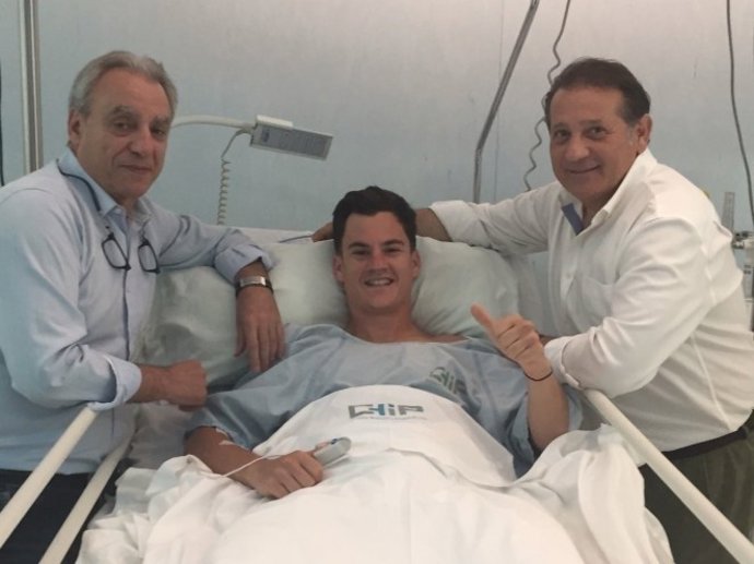 Juanpi Añor Málaga operado