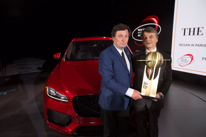 Premio Mejor Coche Mundial del Año para el Jaguar F-Pace