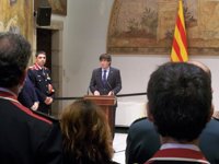 Puigdemont ve a los Mossos una policía europea y democrática al servicio de los catalanes