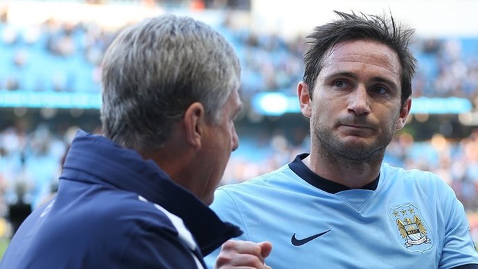 Frank Lampard, jugador del City
