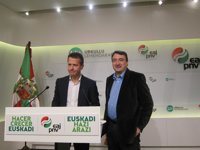 PNV aconseja a Podemos que incluya en su autubús a la senadora desahauciada y a Espinar por el piso de protección 