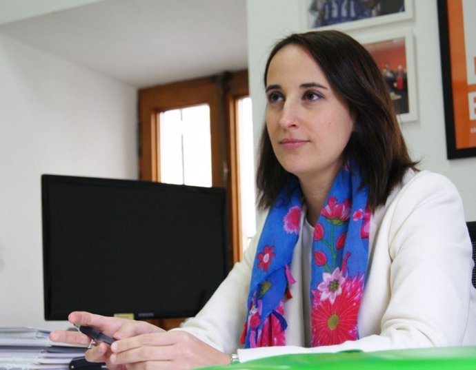 Pilar Vicente, portavoz de Cs en la Diputación. 