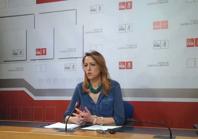 Portavoz regional del PSOE, Cristina Maestre