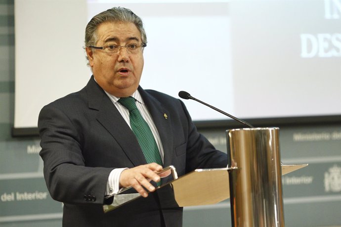 Juan Ignacio Zoido , presenta el informe estadístico sobre desaparecidos