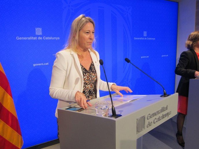 La portaveu del Govern Neus Munté                               
