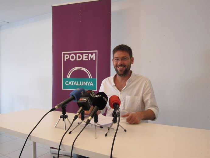 El secretario general del Podem, Albano-Dante Fachin
