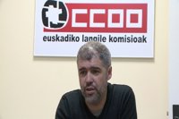 Sordo (CC.OO.) :  "Gobierno vasco fomenta los delirios de grandeza de ELA"