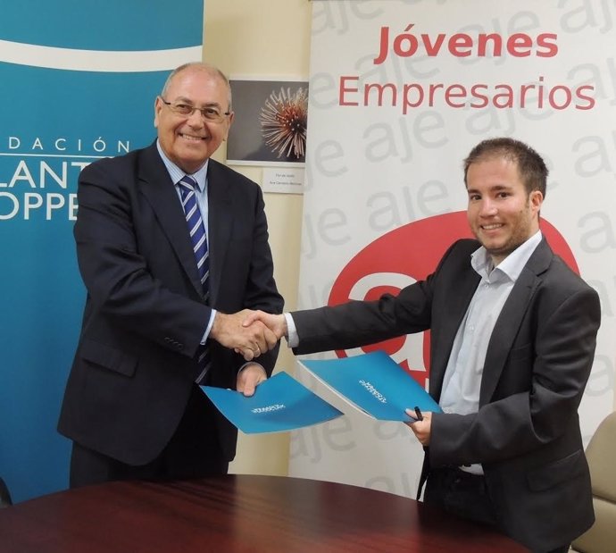Acuerdo entre la Fundación Atlantic Copper y AJE en Huelva. 
