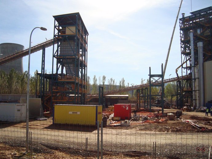 Futura planta de captura de CO2 de Ciuden en Cubillos del Sil (León).