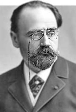 El escritor Emile Zola