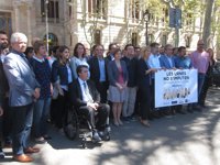 Los expresidentes del Parlament apoyan este miércoles a Forcadell frente a las querellas