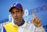 Foto: Capriles cree que el Gobierno de Maduro está "en fase terminal" y que acabará convocando elecciones