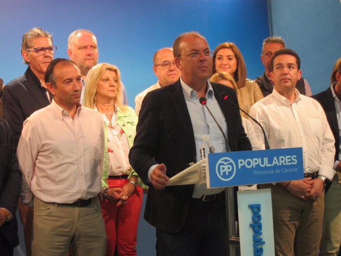 José Antonio Monago, presidente del PP en Extremadura 