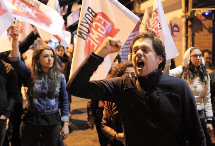 Partidarios del 'No' en el referéndum de Turquía