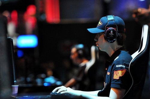 Jugador de videojuegos profesional en la Electronic Sports League
