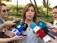 Susana Díaz: Rajoy debe "dar la cara" y decir "todo lo que sabe" sobre 'Gürtel'
