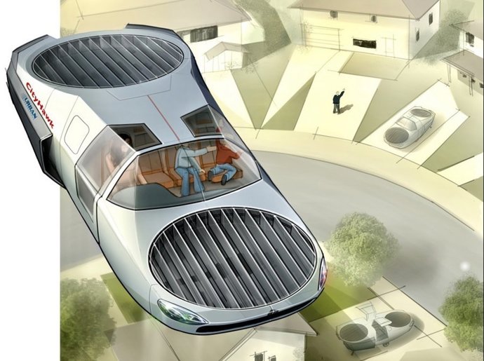 Coche volador CityHawk