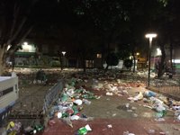 El Servicio de Limpieza Viaria recoge durante el Día del Bando de la Huerta 87 toneladas de residuos