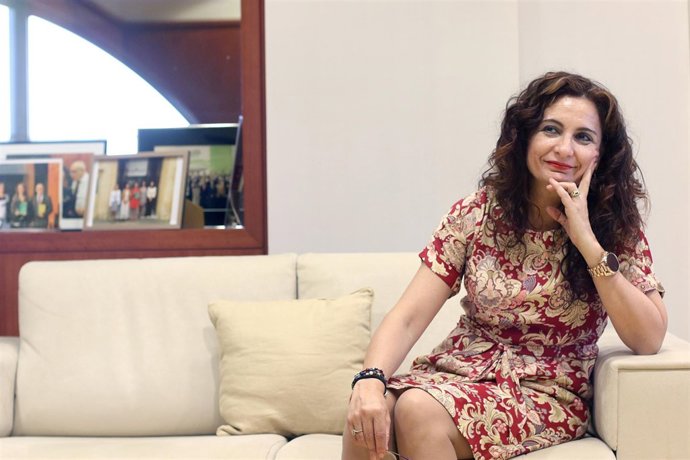 La consejera de Hacienda y Administración Pública, María Jesús Montero