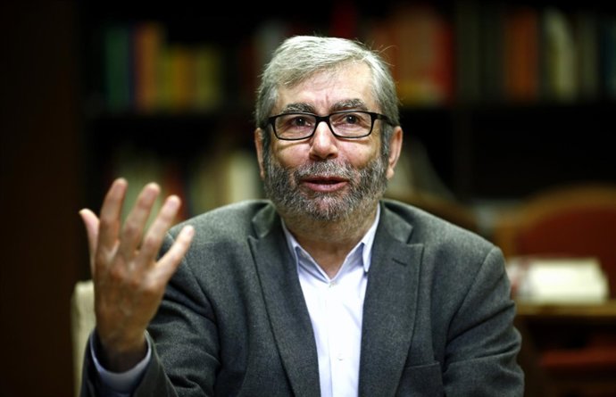 Antonio Muñoz Molina durante su entrevista con Europa Press