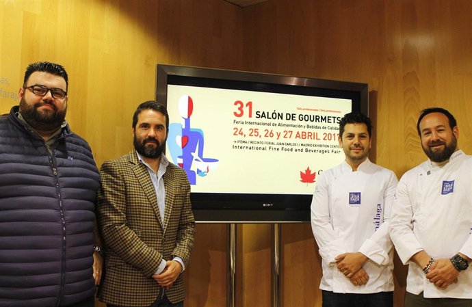 Presentación de Sabor a Málaga en el salón de Gourmet de Madrid 