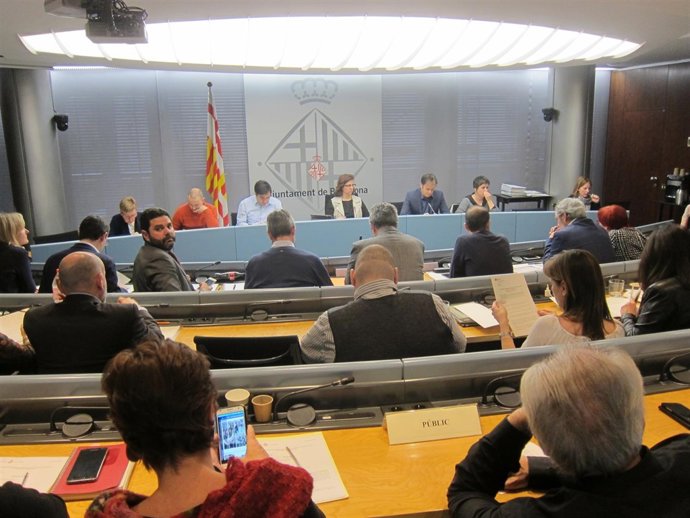 Comisión de Presidencia en el Ayuntamiento de Barcelona 