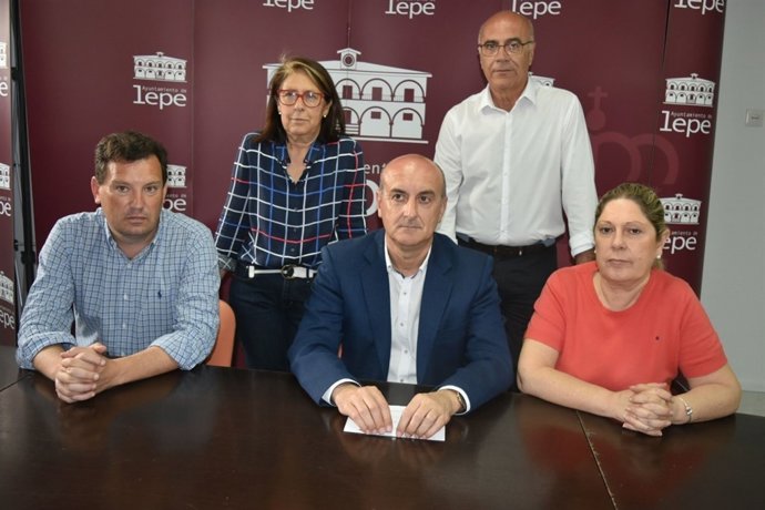 Equipo de gobierno del Ayuntamiento de Lepe. 
