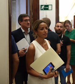 Patricia Reyes, de Ciudadanos, en el Congreso