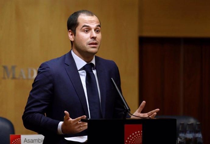 Ignacio Aguado, portavoz de Ciudadanos en la Asamblea de Madrid