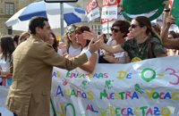 Moreno se compromete a derogar el decreto-ley de Infantil si el PP-A llega a la Presidencia de la Junta