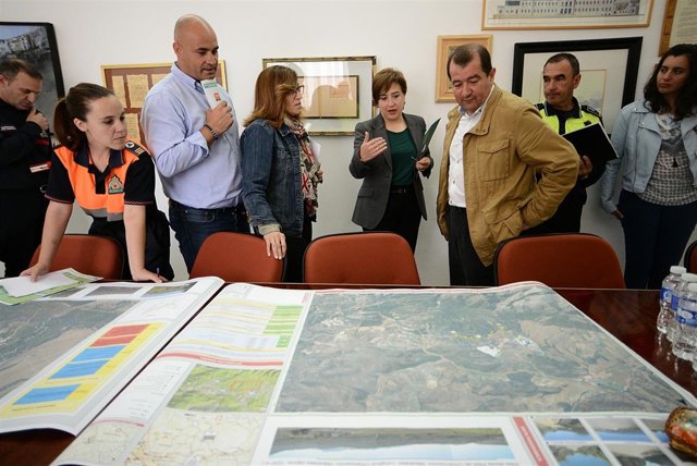 La Junta presenta el estudio de prevención de incendios de Alhama