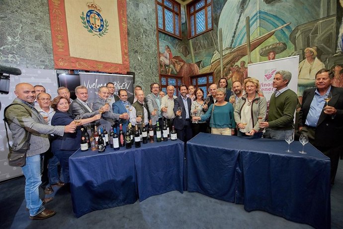 Recepción a los bodegueros