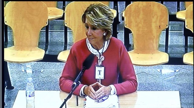 Declaración de Esperanza Aguirre en la Audiencia Nacional por Gürtel