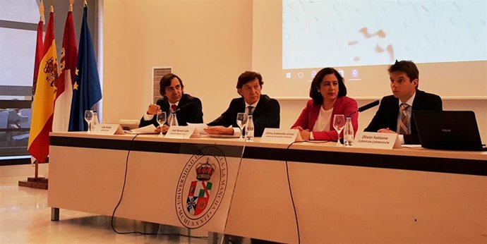 Joao Breda, José Ramón Lete, Fátima Guadamillas y Olivier Fontaine