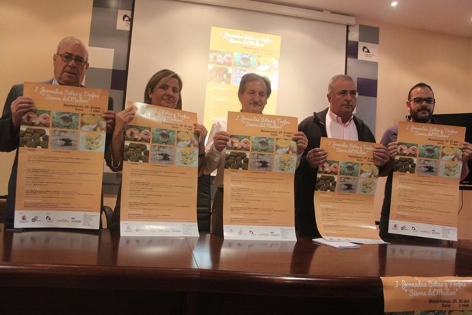 Presentación de las jornadas sobre setas y trufas