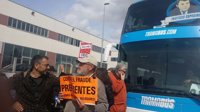 El 'Tramabus' con González como "invitado especial" y a la cabeza con Monedero se pasa por la Audiencia Nacional