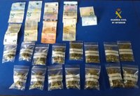 Detenido en Camponaraya (León) un hostelero en posesión de 69 gramos de marihuana