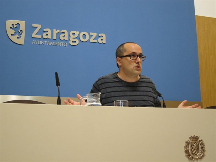El consejero Alberto Cubero, en rueda de prensa en el Ayuntamiento