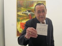 Una exposición repasa medio siglo de carrera del pintor Félix Cano