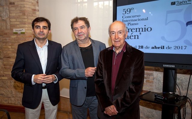Presentación del concierto inaugural del Premio Jaén de Piano.