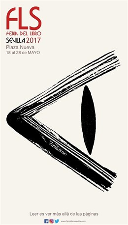 Cartel de la Feria del Libro de Sevilla 2017
