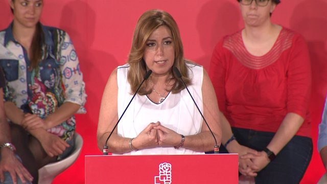 Díaz quiere liderar el PSOE para que no "imite a nadie"