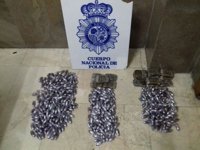 Detenidas en Ceuta tres jóvenes al intentar regresar a la península con 5,7 kilos de hachís