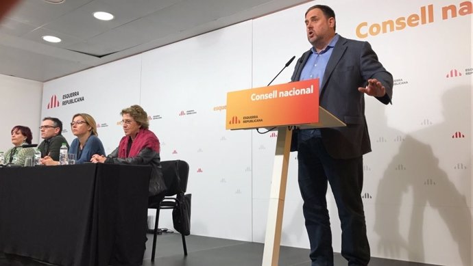 El Vicepresidente Del Govern Y Líder De ERC, Oriol Junqueras