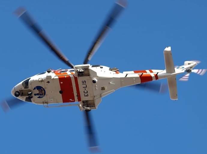 Helicóptero de Salvamento Marítimo (Manuel Estévez)