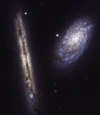 NGC 4302 Y NGC 4298 
